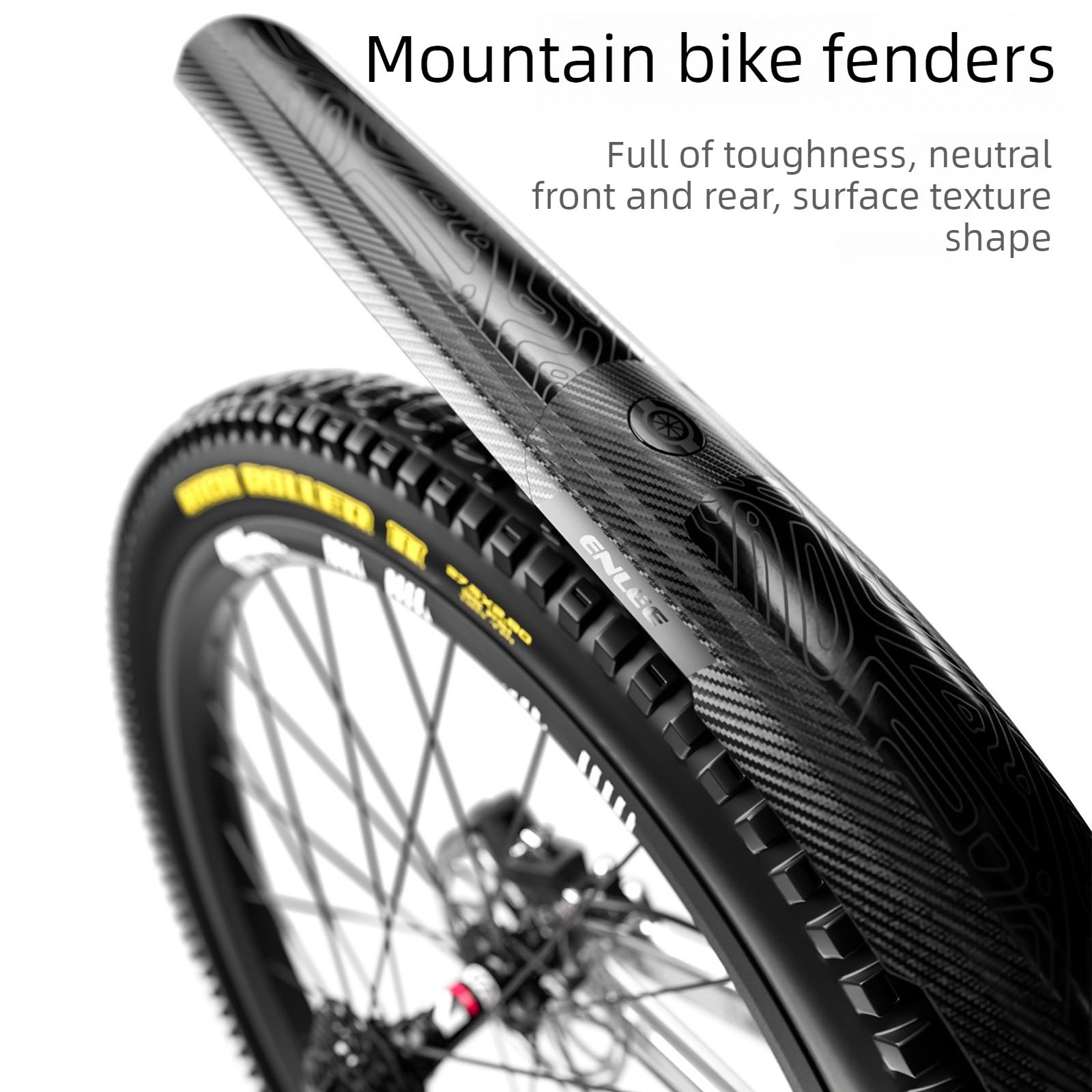 Mountain Biking In The Rain - ENLEE Mountain Bike Fenders, Downhill Bikes,