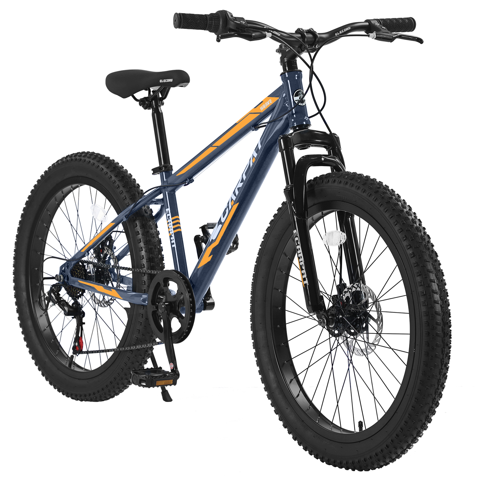 Mountain Biking Gifts - Kids Bike with 7 Speed Mountain