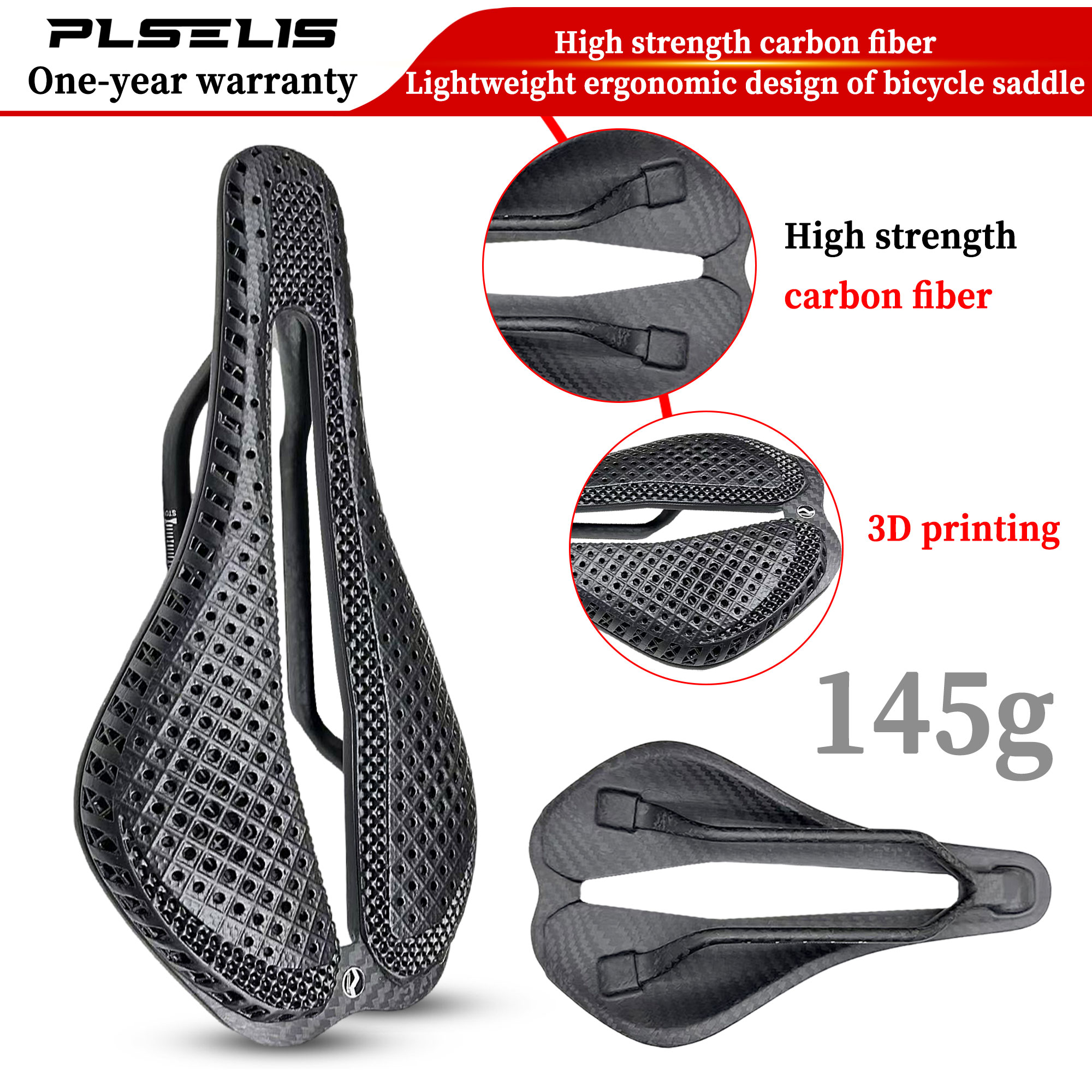 Mountain Biking Competition - Plselis road bike carbon fiber saddle