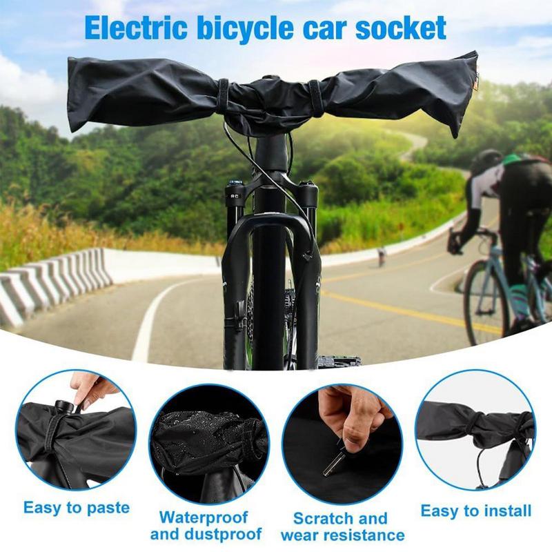 Mountain Biking In The Rain - Handlebar Covers Handlebar Cover Transport Protection