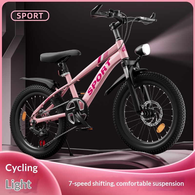 Mountain Biking Gear - Kids Foldable Bike 20 Inch Adjustable