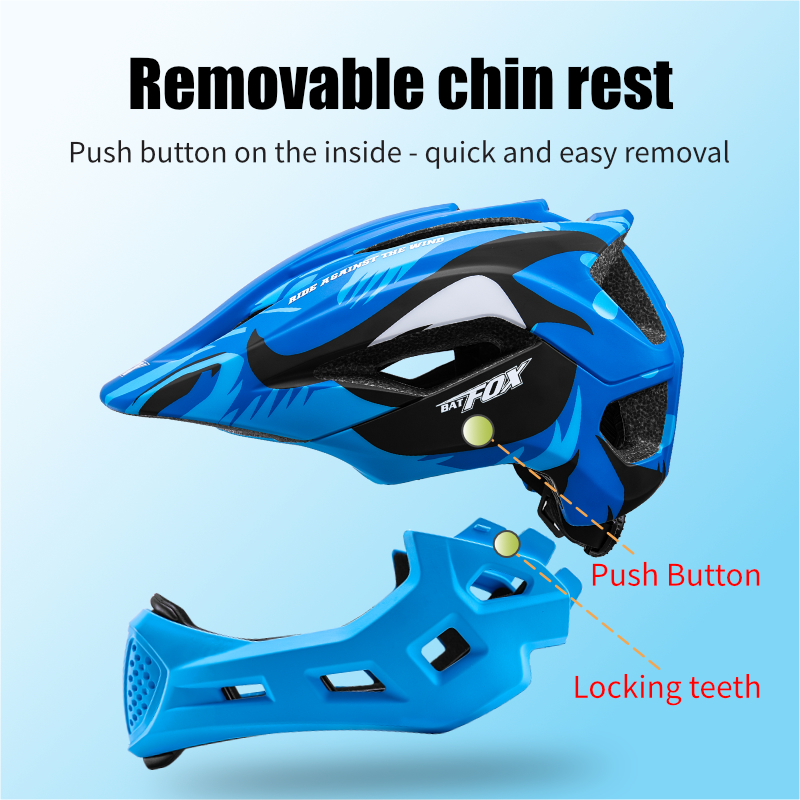 BATFOX Kids Full Face Bike Hel - Mountain Biking Helmet Full Face avis et prix