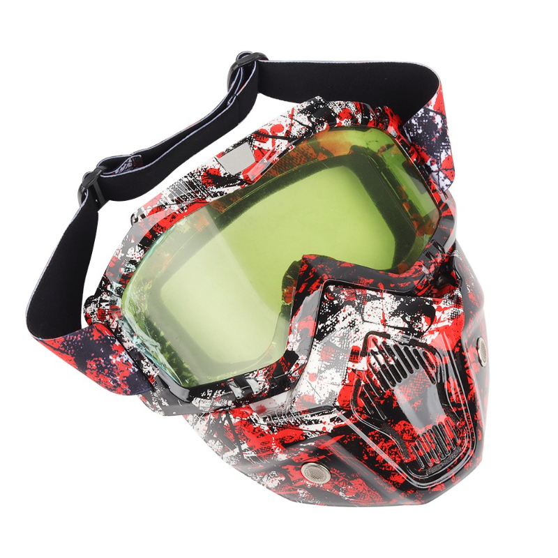 Motorcycle goggles, masks, off - Mountain Biking Helmet Full Face avis et prix