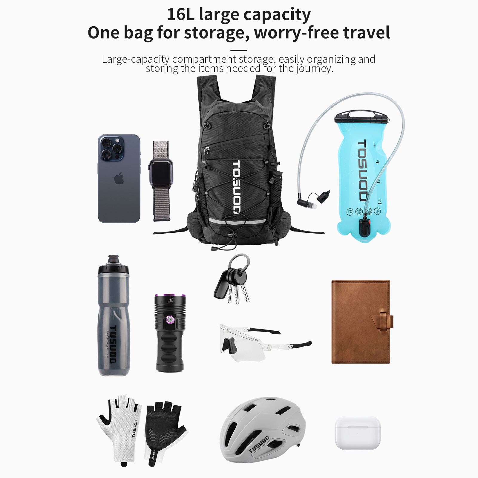TOSUOD Motorcycle Cycling Hydr - Mountain Biking Hydration Pack avis et prix