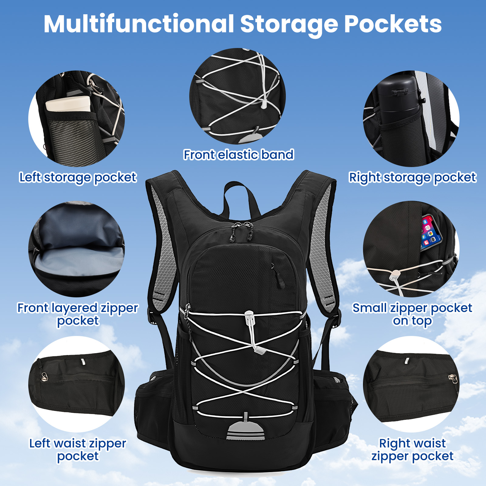 Motorcycle Cycling Hydration P - Mountain Biking Hydration Pack avis et prix