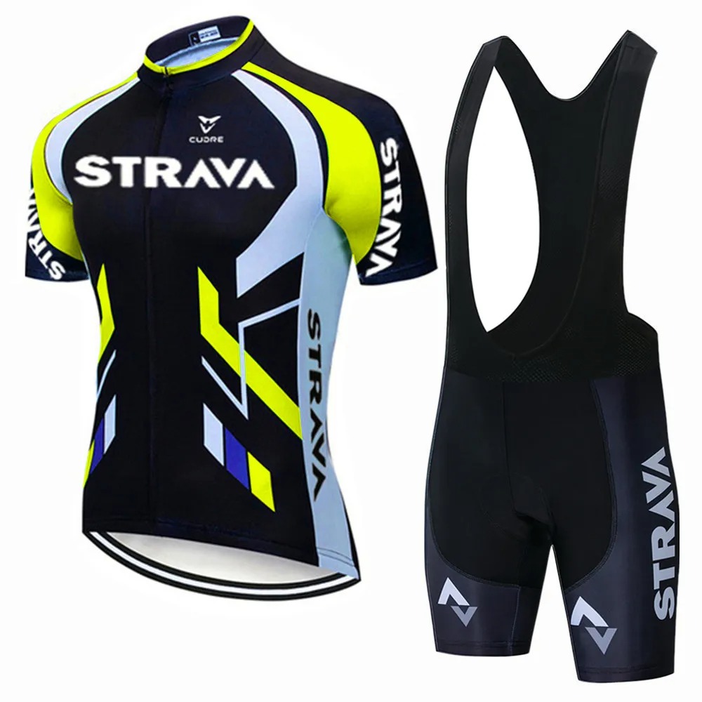 Strava Bike Jersey Set Summer  - Mountain Biking Overalls avis et prix