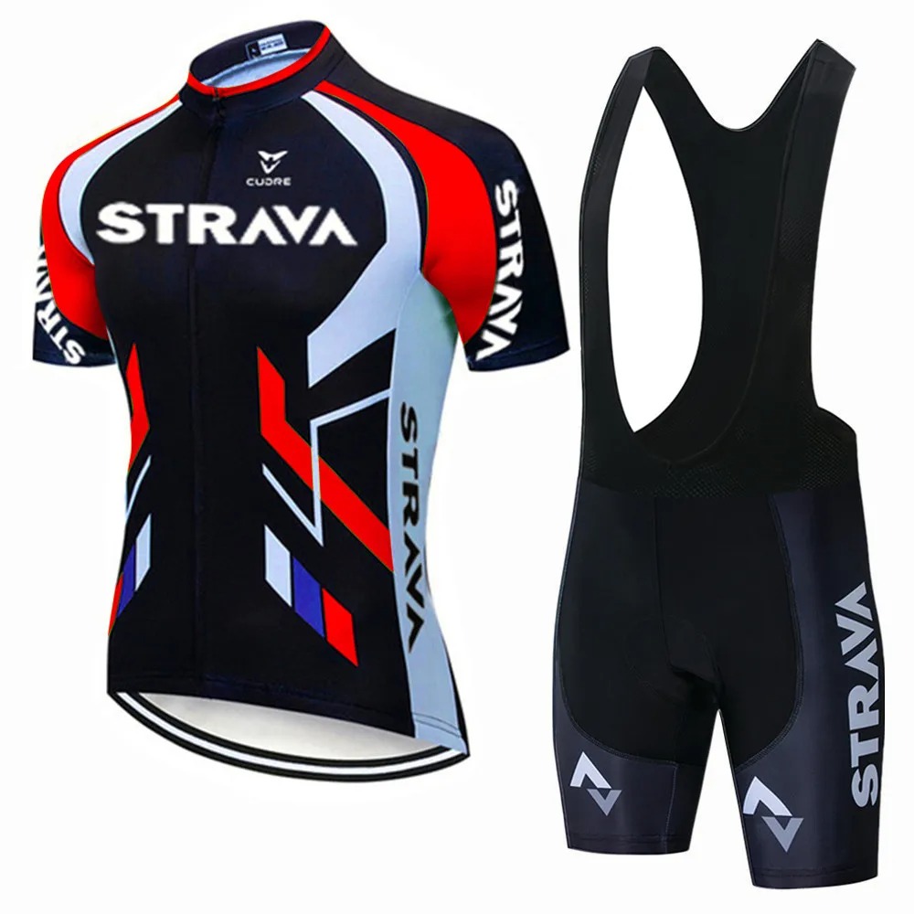 Strava Bike Jersey Set Summer  - Mountain Biking Overalls avis et prix