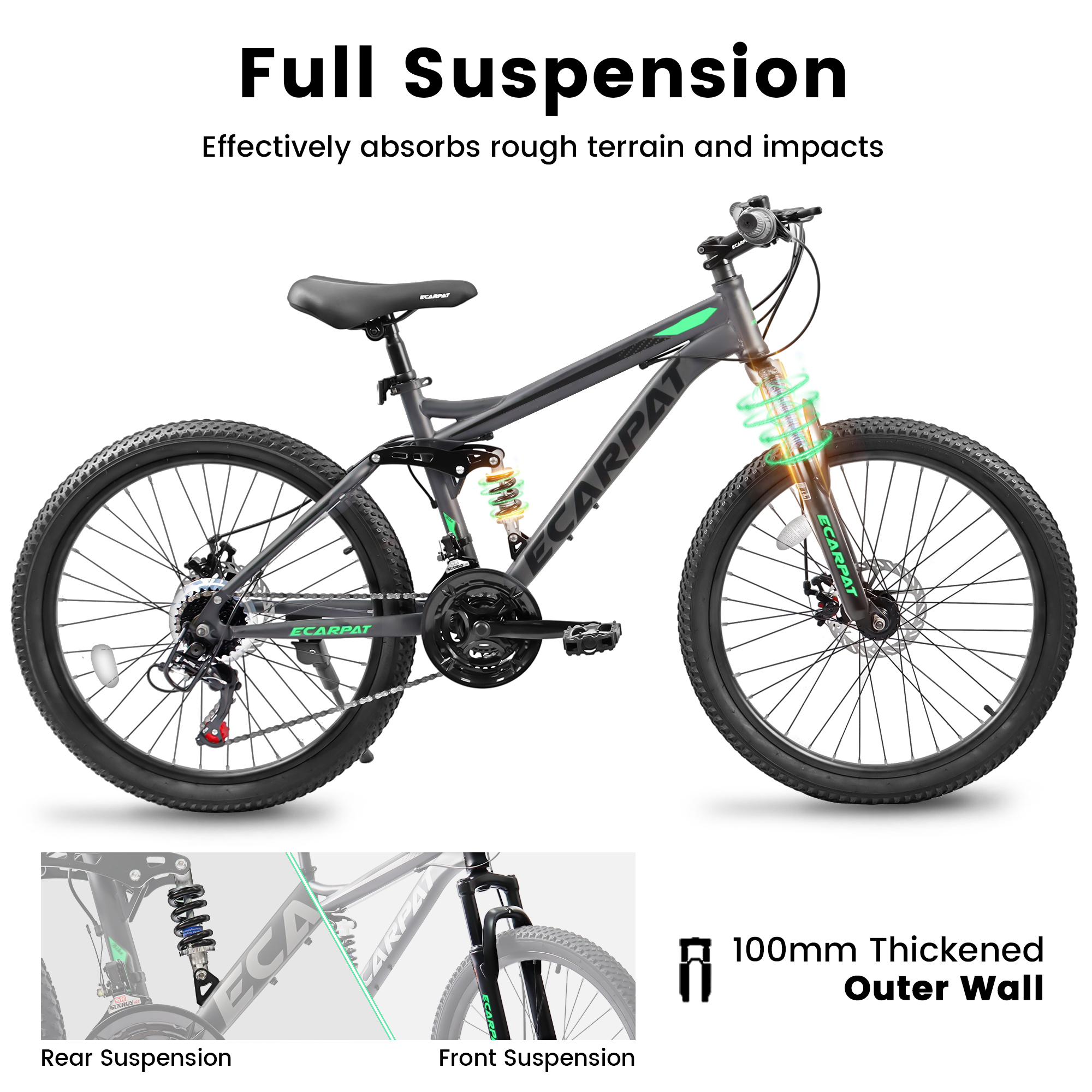 Kids Bike with Lightweight Fra - Mountain Biking Gifts avis et prix