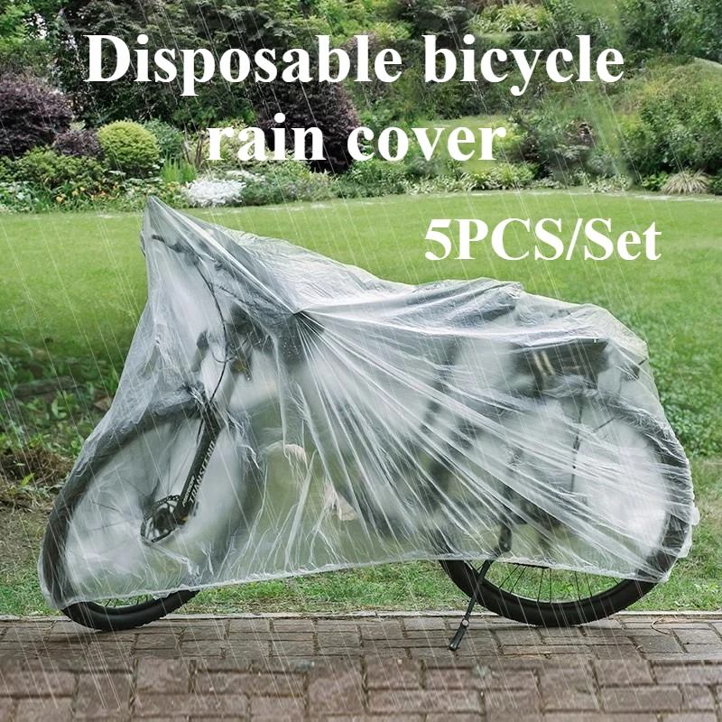 5PCS/Set Disposable Transparen - Mountain Biking In The Rain avis et prix