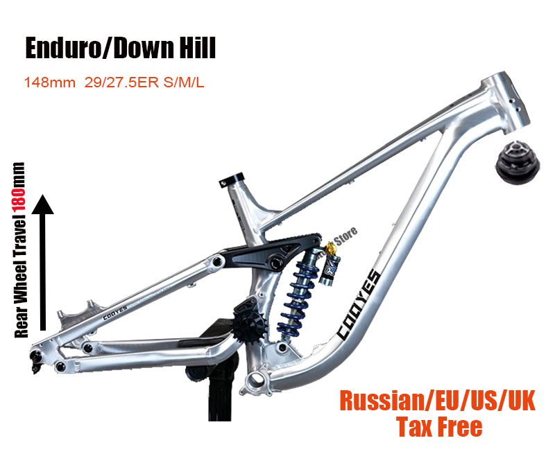 Full Suspension Frame FR/DH/AM - Mountain Biking Track avis et prix