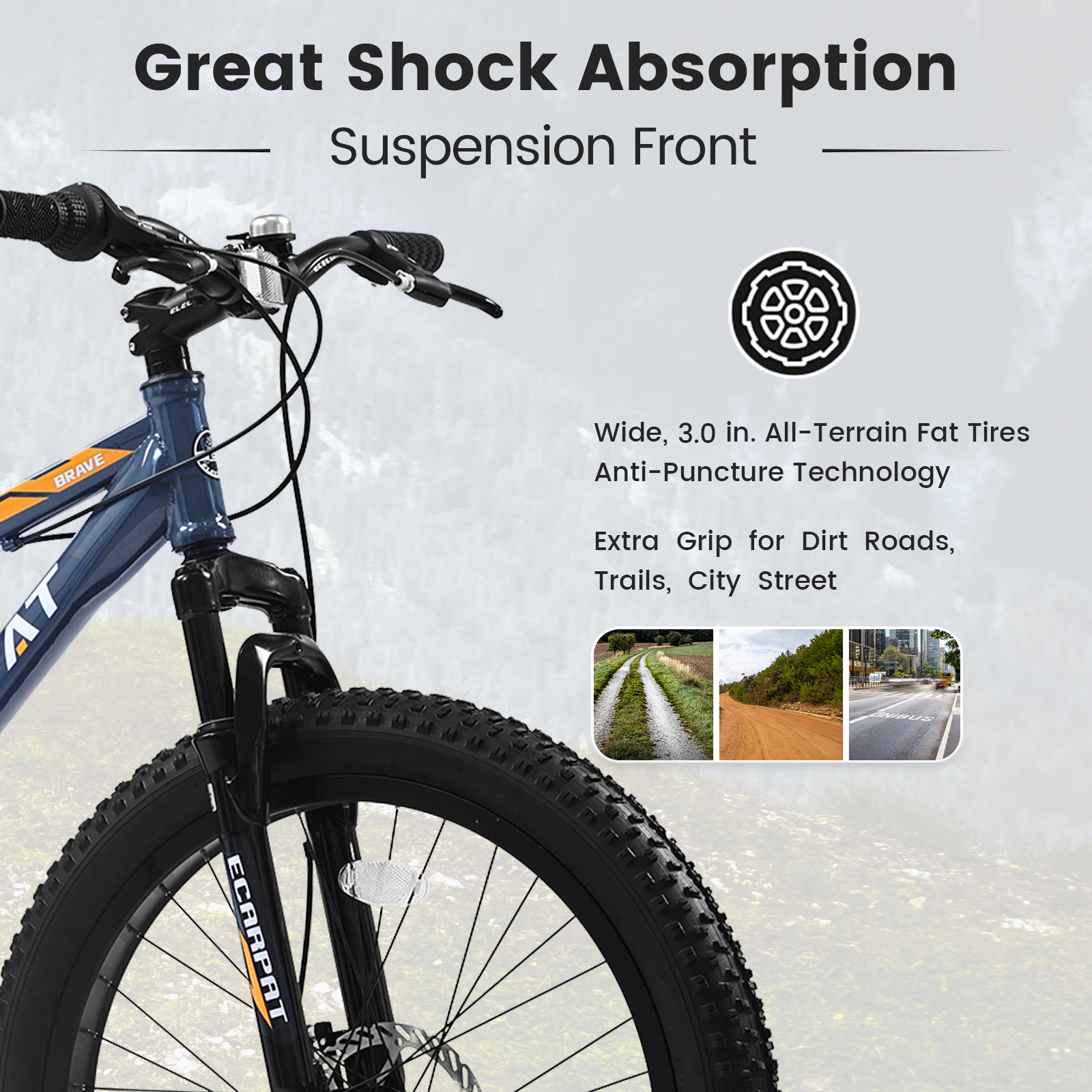 Kids Bike with 7 Speed Mountai - Mountain Biking Gifts avis et prix