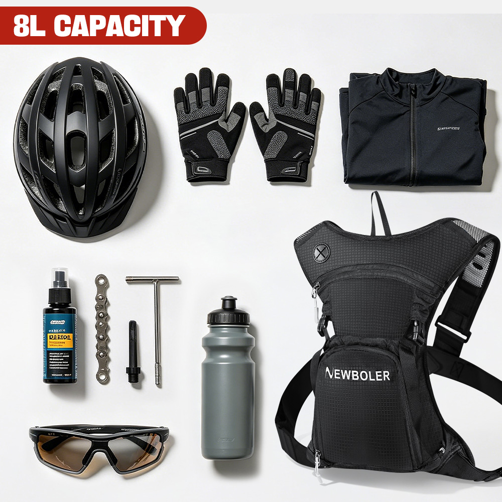 NEWBOLER 5L/8L Motorcycle Cycl - Mountain Biking Hydration Pack avis et prix