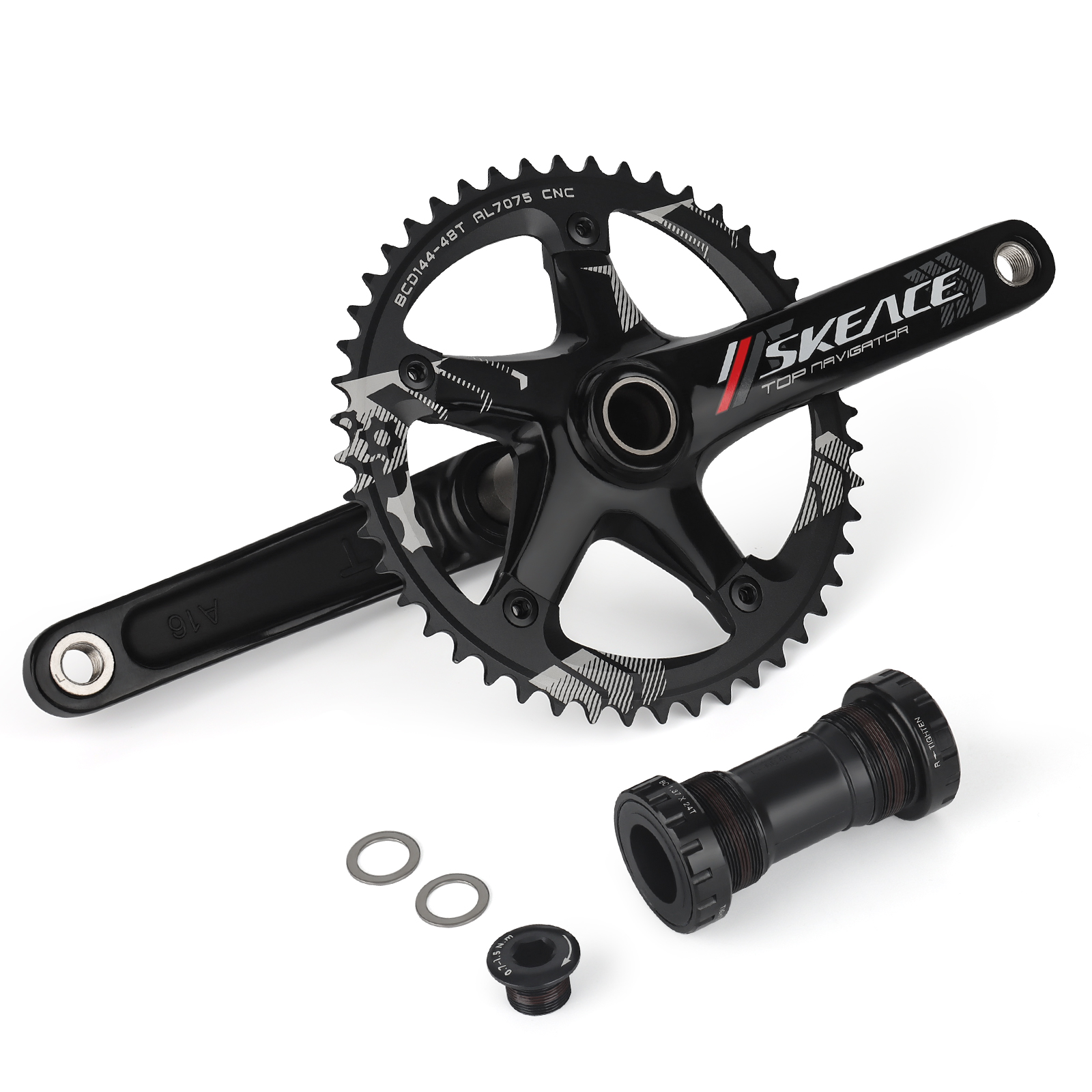 SKEACE Road Bike Crankset 144B - Mountain Biking Track avis et prix