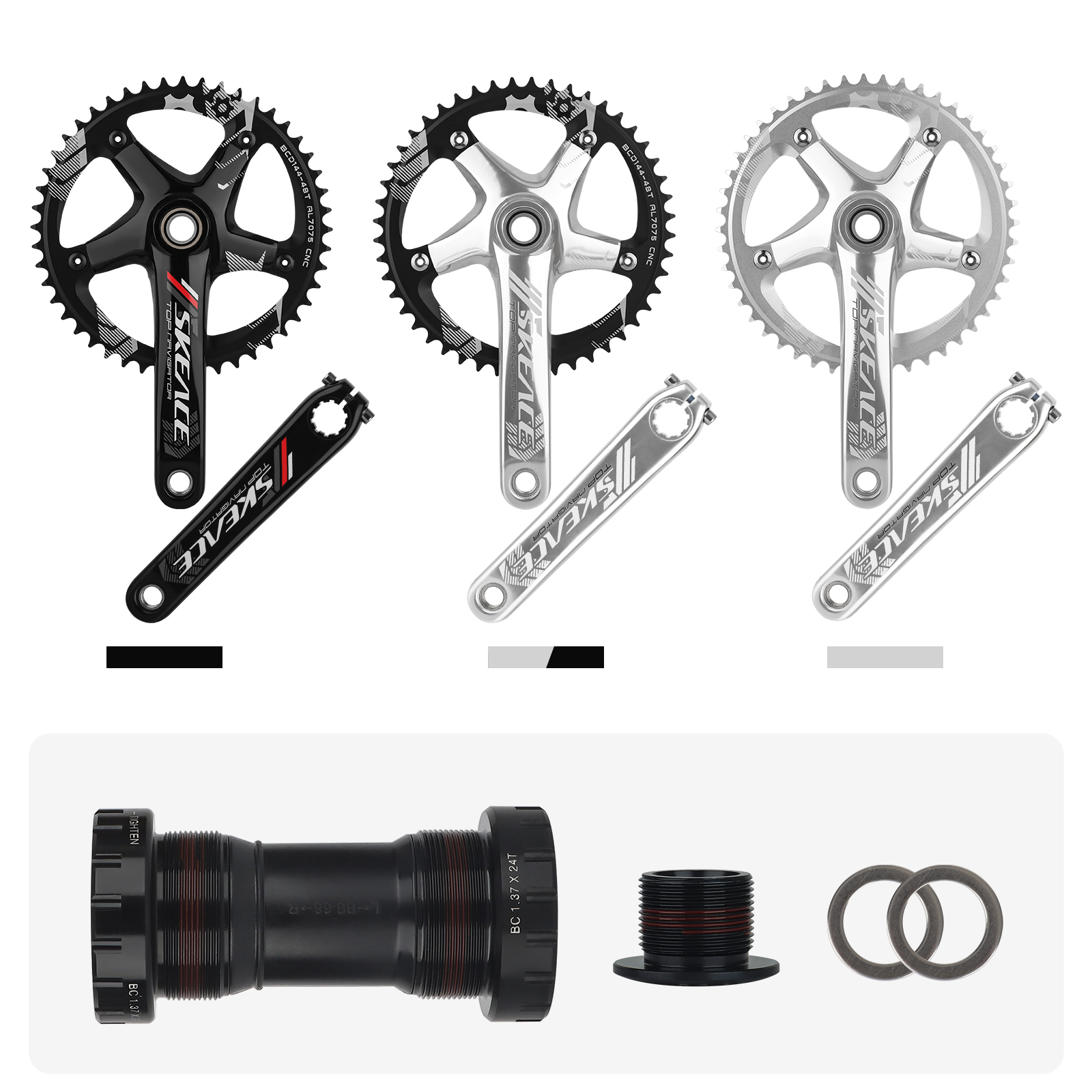 SKEACE Road Bike Crankset 144B - Mountain Biking Track avis et prix