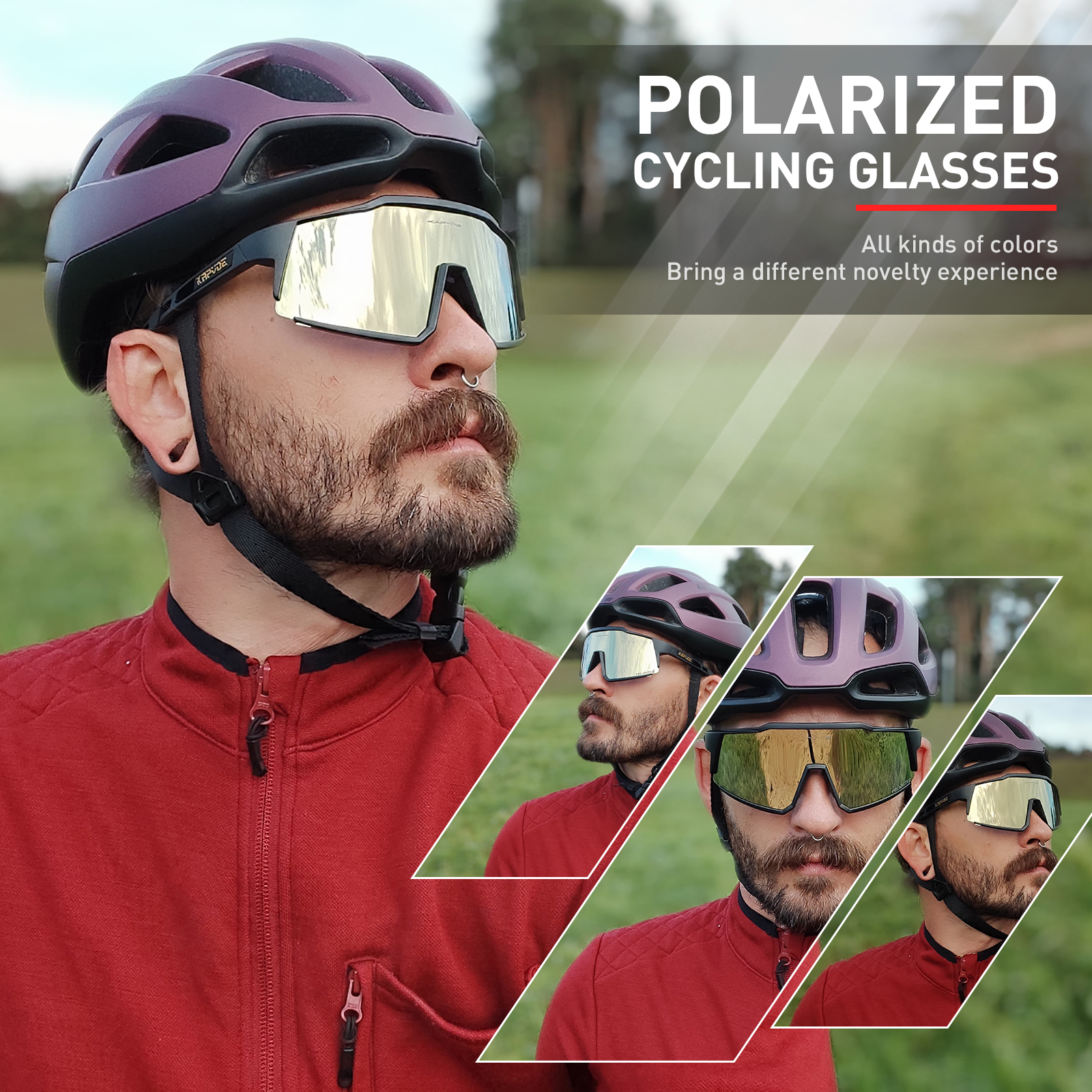 KAPVOE Polarized Fishing Sungl - Mountain Biking Sport avis et prix