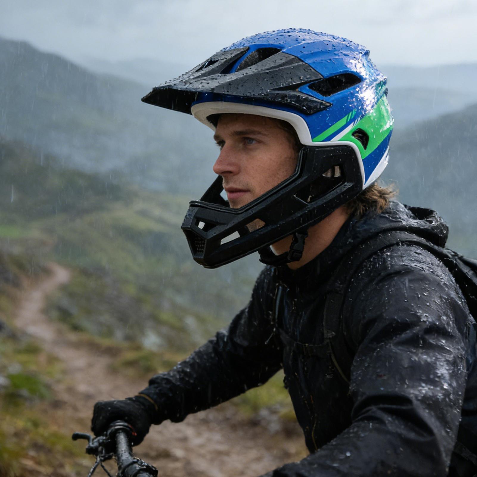 Full Face Mountain Bike Helmet - Mountain Biking Helmet Full Face avis et prix
