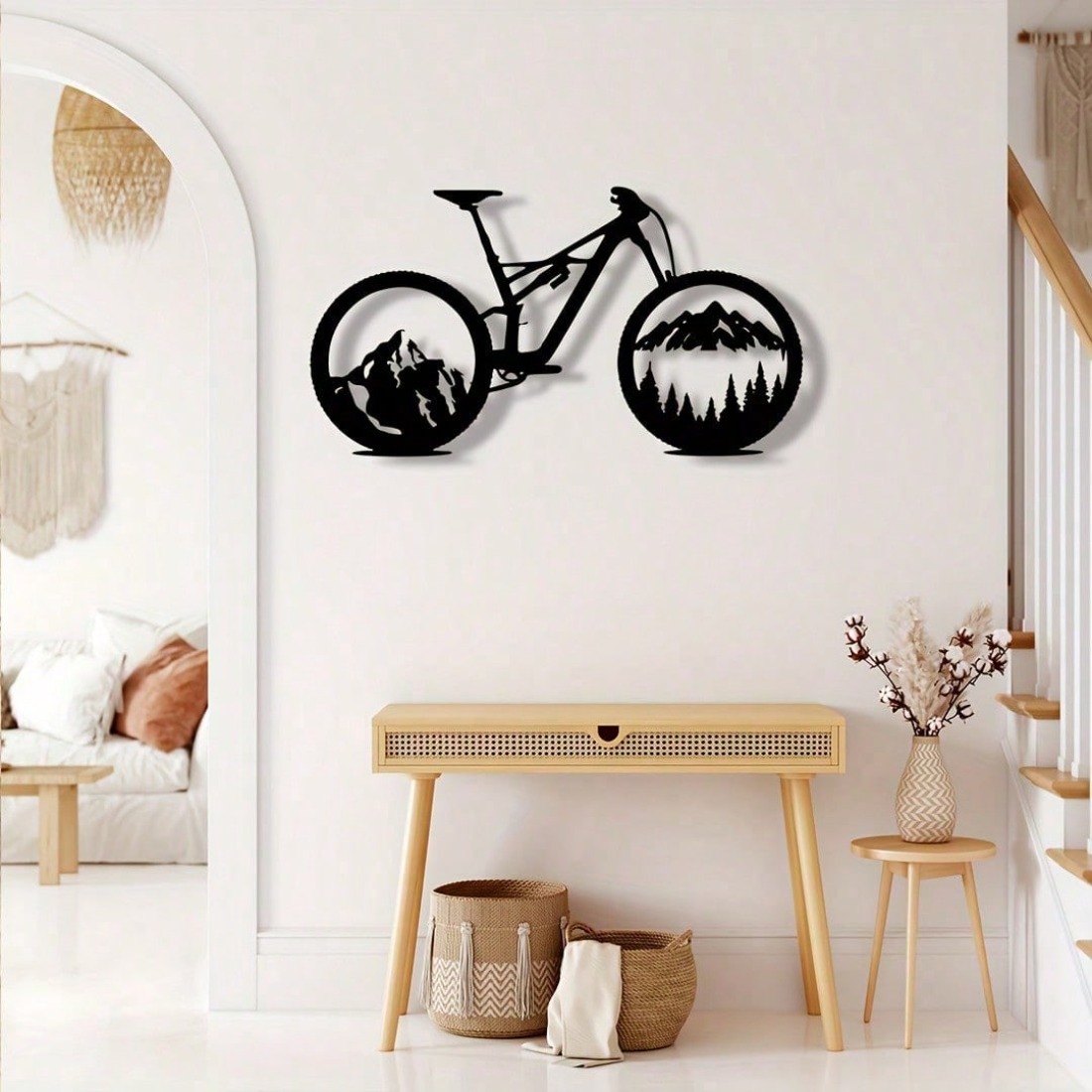 Black Metal Mountain Bike Tire - Mountain Biking Gifts avis et prix